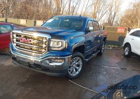 2018 GMC Sierra 1500 Slt из США, поврежденный, VIN 3GTU2NEC4JG438318